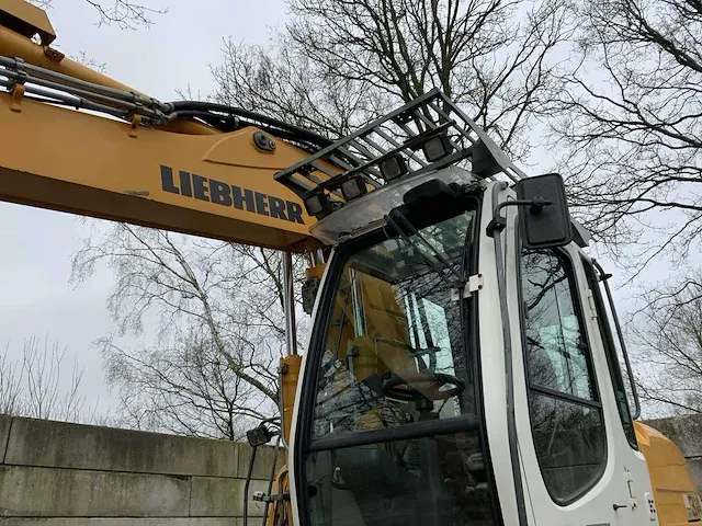 2012 liebherr a 314 litronic banden graafmachine - afbeelding 4 van  44