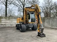 2012 liebherr a 314 litronic banden graafmachine - afbeelding 12 van  44