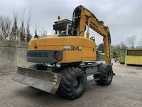 2012 liebherr a 314 litronic banden graafmachine - afbeelding 23 van  44