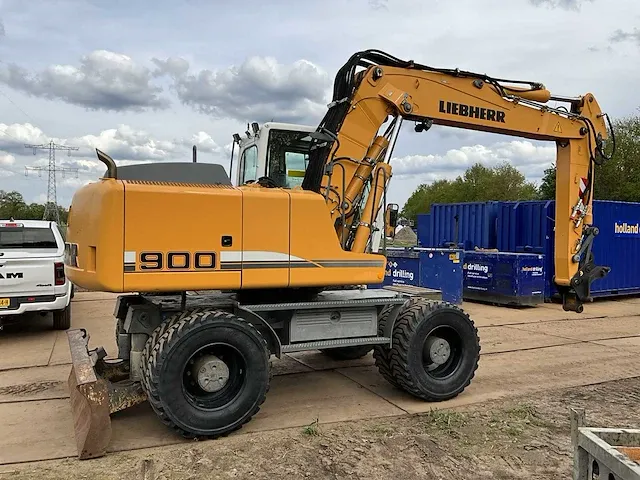 2012 liebherr a900e litronic banden graafmachine - afbeelding 52 van  55