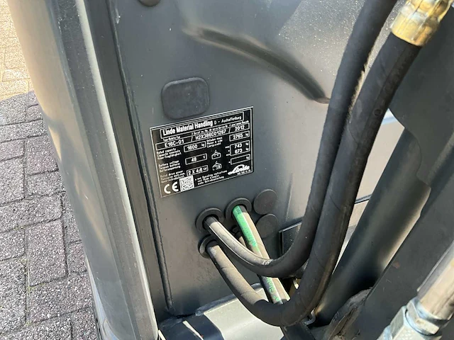 2012 linde e16c-01 vorkheftruck - afbeelding 10 van  18