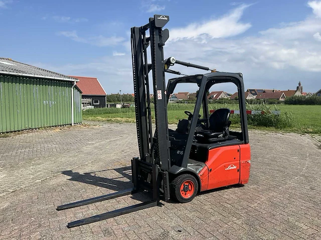 2012 linde e16c-01 vorkheftruck - afbeelding 1 van  18