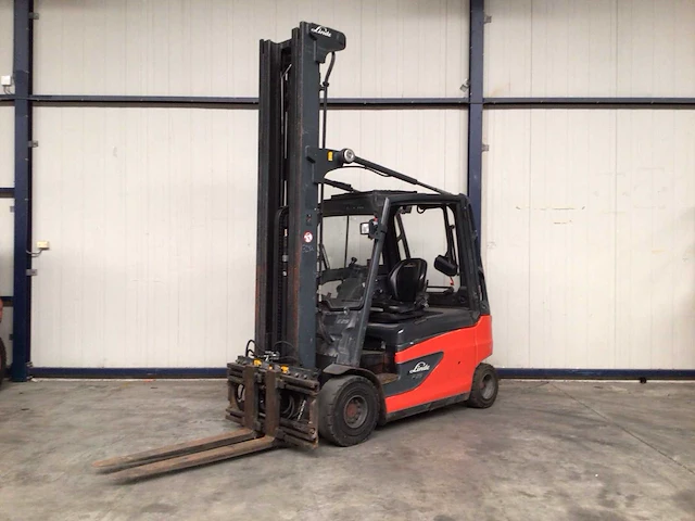 2012 linde e25l-01 vorkheftruck - afbeelding 1 van  15