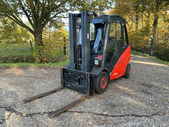 2012 linde h25 t-01 vorkheftruck - afbeelding 1 van  27