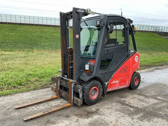 2012 linde h25d - 01 vorkheftruck - afbeelding 1 van  17