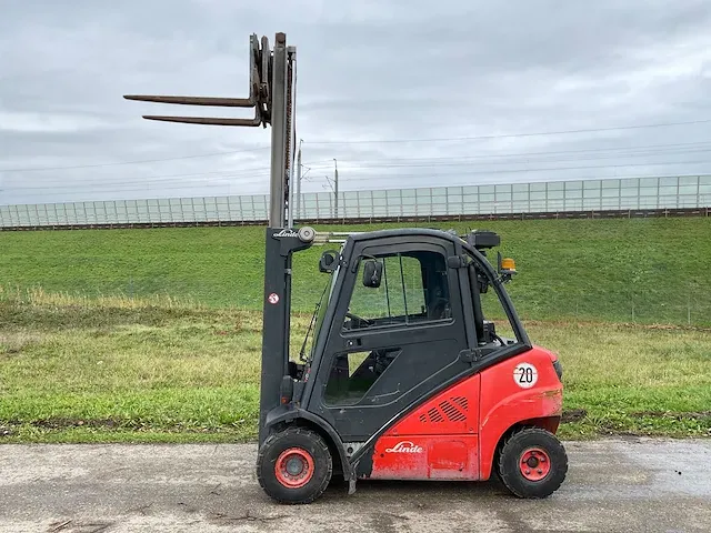 2012 linde h25d - 01 vorkheftruck - afbeelding 13 van  17