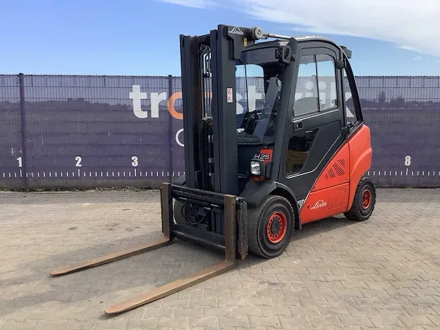 2012 linde h25t vorkheftruck - afbeelding 1 van  19