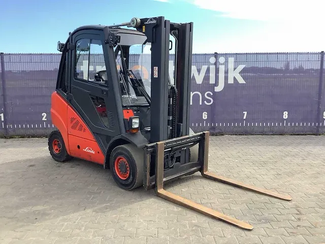 2012 linde h25t vorkheftruck - afbeelding 2 van  19