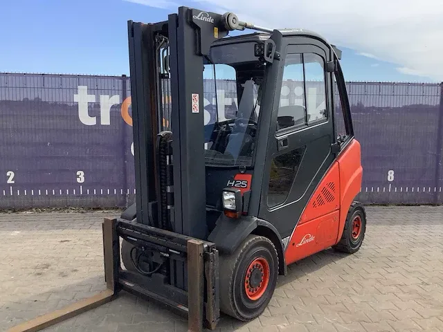 2012 linde h25t vorkheftruck - afbeelding 3 van  19