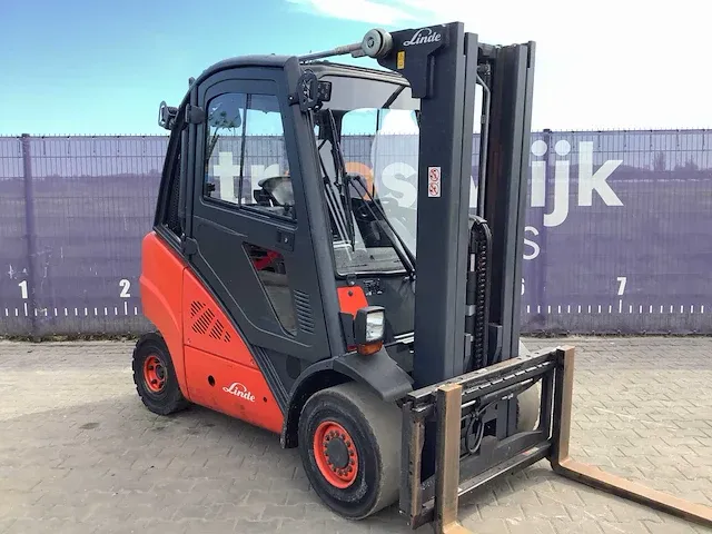 2012 linde h25t vorkheftruck - afbeelding 4 van  19