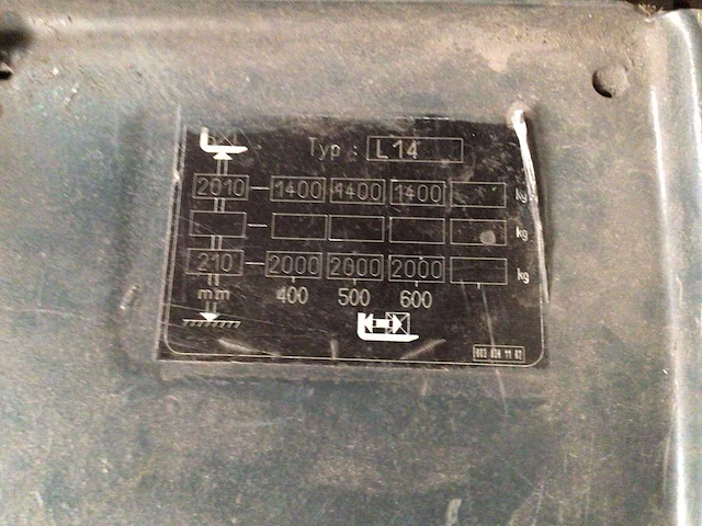 2012 linde l14 stapelaar - afbeelding 9 van  9