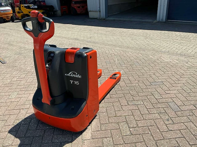 2012 linde t16 elektrische palletwagen - afbeelding 4 van  9
