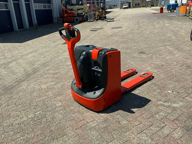 2012 linde t18 elektrische palletwagen - afbeelding 13 van  14