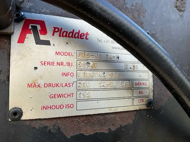 2012 liugong clg908c rupsgraafmachine - afbeelding 15 van  25