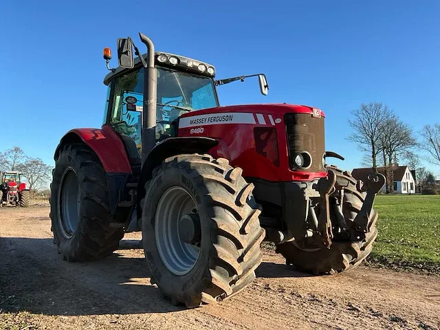 2012 massey ferguson 6490 dyna-6 vierwielaangedreven landbouwtractor - afbeelding 12 van  43