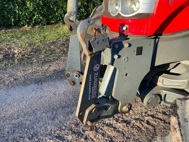 2012 massey ferguson 7619 dyna-6 vierwielaangedreven landbouwtractor - afbeelding 9 van  43