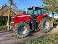 2012 massey ferguson 7619 dyna-6 vierwielaangedreven landbouwtractor - afbeelding 1 van  43