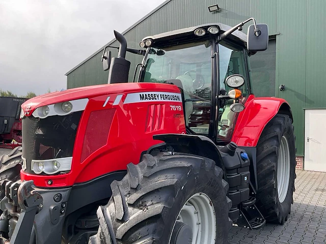 2012 massey ferguson 7619 dyna-6 vierwielaangedreven landbouwtractor - afbeelding 2 van  46