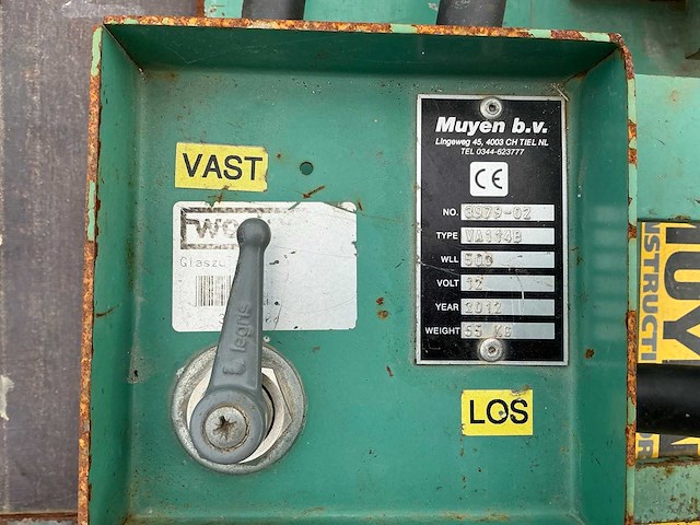 2012 muyen va114b plaatzuiger - afbeelding 9 van  9
