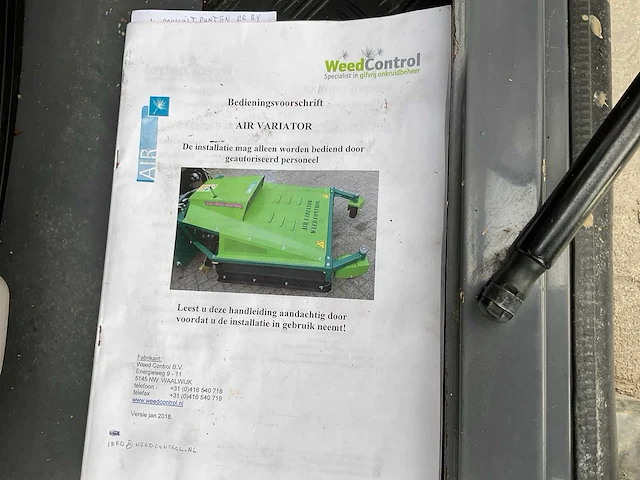 2012 nimos dh-204 eco-trac onkruidbrander - afbeelding 14 van  30