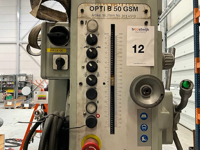 2012 optimum opti b 50 gsm kolomboormachine - afbeelding 5 van  17