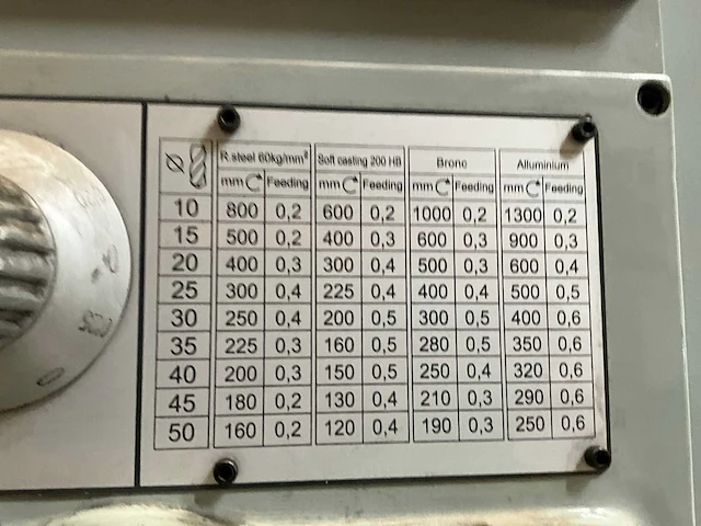 2012 optimum opti b 50 gsm kolomboormachine - afbeelding 6 van  17