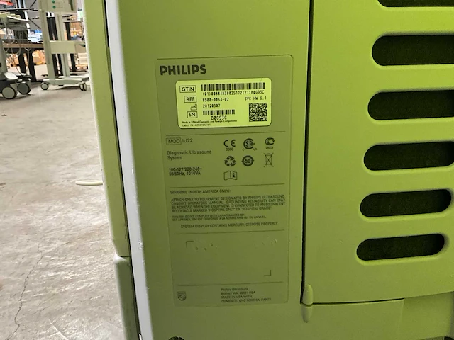 2012 philips iu22 echografie apparaat - afbeelding 7 van  15