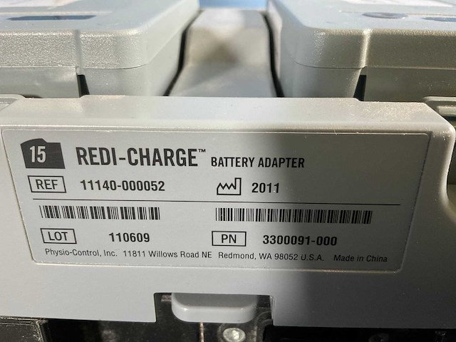 2012 physiocontrol lifepak 15 physiocontrol monitor defibrilator - afbeelding 4 van  12