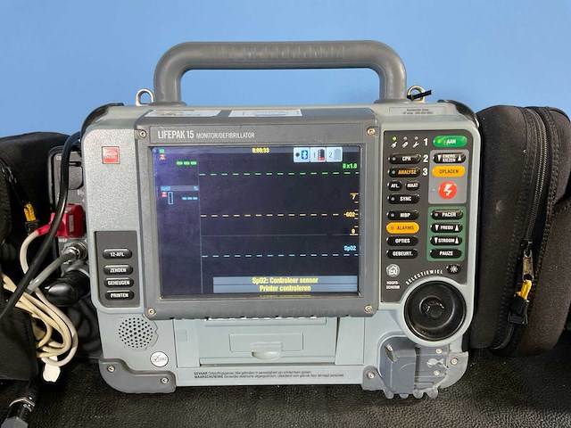 2012 physiocontrol lifepak 15 physiocontrol monitor defibrilator - afbeelding 6 van  12