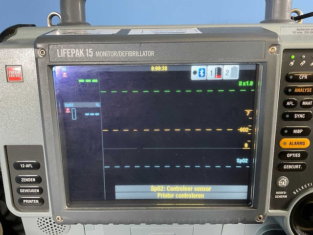 2012 physiocontrol lifepak 15 physiocontrol monitor defibrilator - afbeelding 8 van  12