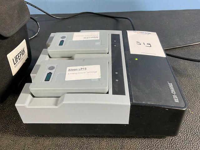 2012 physiocontrol lifepak 15 physiocontrol monitor defibrilator - afbeelding 10 van  12