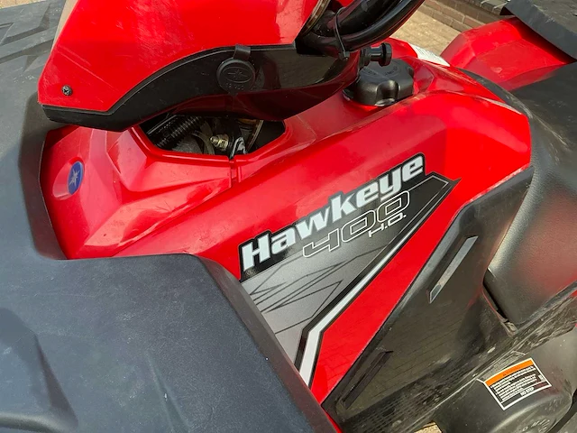 2012 polaris hawkeye 400 quad - afbeelding 3 van  19