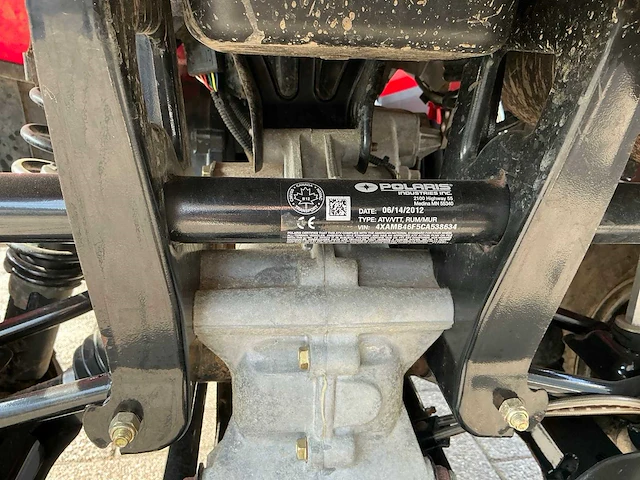 2012 polaris hawkeye 400 quad - afbeelding 7 van  19