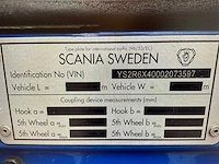 2012 scania r730 vrachtwagen 6x4 retarder - afbeelding 37 van  42
