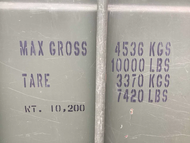 2012 seabox 20 ft douche unit - afbeelding 11 van  11