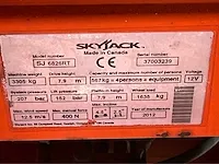 2012 skyjack sj 6826rt hoogwerker - afbeelding 14 van  21