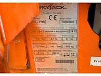 2012 skyjack sj iii 3220 hoogwerker - afbeelding 18 van  25