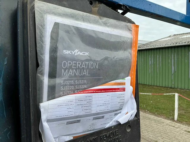 2012 skyjack sjiii 3226 hoogwerker - afbeelding 2 van  11