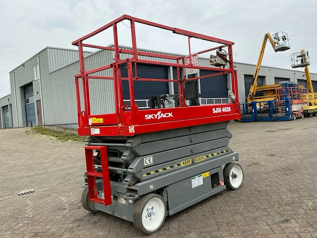 2012 skyjack sjiii4626 hoogwerker - afbeelding 10 van  14