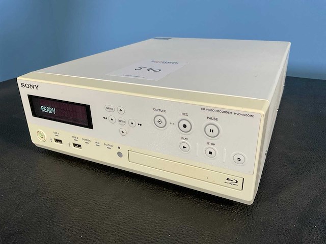 2012 sony nederland hvo 1000 md dvdr recorder - afbeelding 1 van  6