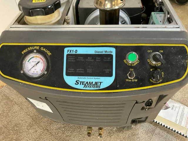 2012 steamjet fx1-d auto wax stoomreiniger - afbeelding 3 van  7
