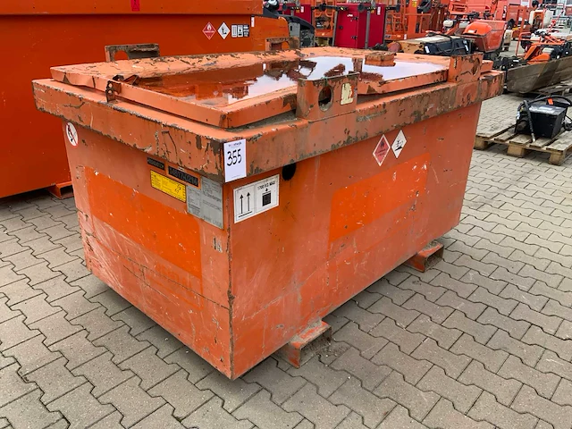 2012 steenbergen cie100 brandstof opslagtank - afbeelding 1 van  7