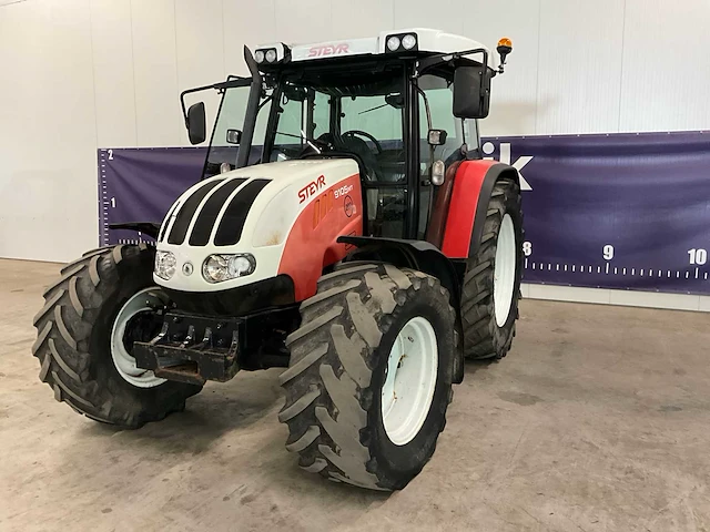 2012 steyr 9105 mt vierwielaangedreven landbouwtractor - afbeelding 1 van  27