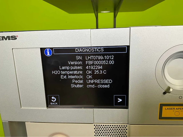 2012 swiss laserclast ft-211 endoscopisch lasersysteem voor steenbeheer - afbeelding 9 van  28