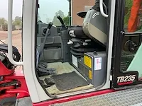 2012 takeuchi tb235 minigraafmachine - afbeelding 2 van  33