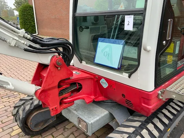 2012 takeuchi tb235 minigraafmachine - afbeelding 5 van  33