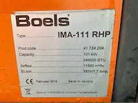 2012 thermobile ima-111 rhp industriële heater / event heater / hetelucht turbine - afbeelding 6 van  14