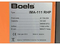 2012 thermobile ima-111 rhp industriële heater / event heater / hetelucht turbine - afbeelding 6 van  6