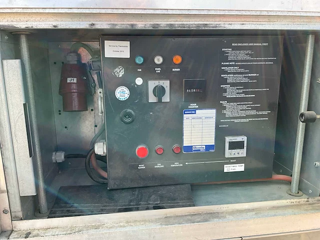2012 thermobile imac-2000 s industriële heater / event heater / hetelucht turbine - afbeelding 11 van  12