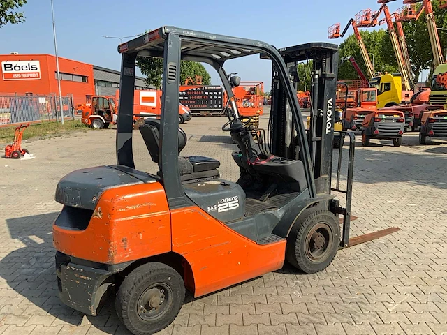2012 toyota 02-8fdf25 vorkheftruck - afbeelding 15 van  19